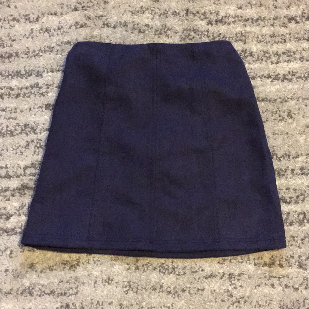 Velvet skirt